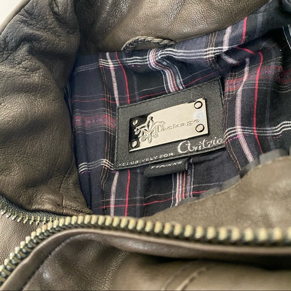 Mackage leather jacket exclusively for Aritzia - Picture 4 of 6